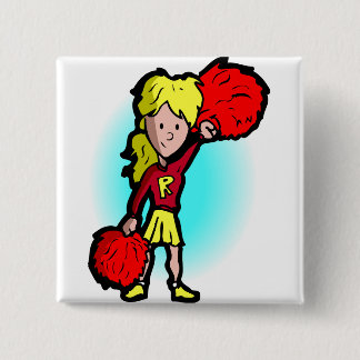 Raising Pom Poms Button