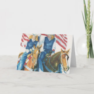 Raising the Colors Card