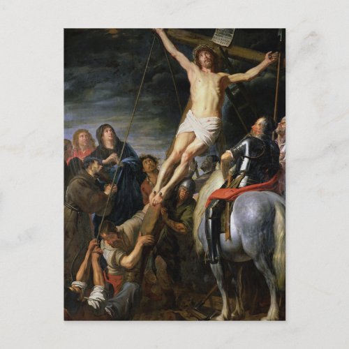 Raising the Cross 1631_37 Postcard