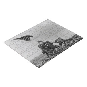 Raising the Flag on Iwo Jima Jigsaw Puzzle