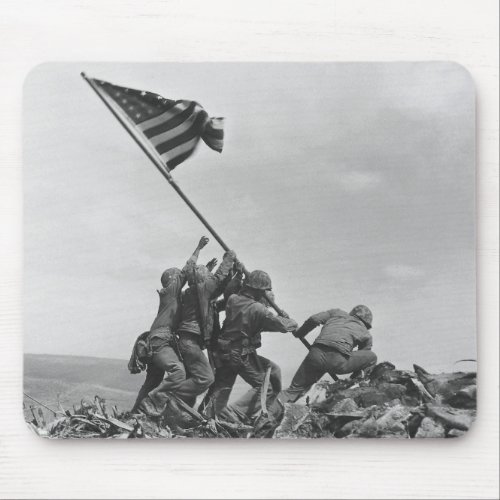 Raising the Flag on Iwo Jima Mouse Pad