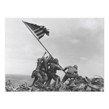 Raising The Flag On Iwo Jima Photo Print by Argos_Photography at Zazzle