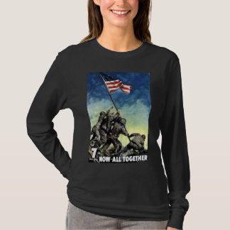 Raising The Flag On Iwo Jima T-Shirt