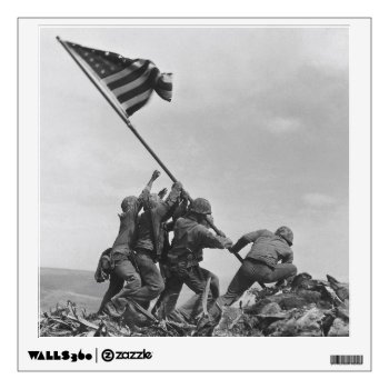 Raising The Flag On Iwo Jima Wall Decal by Argos_Photography at Zazzle