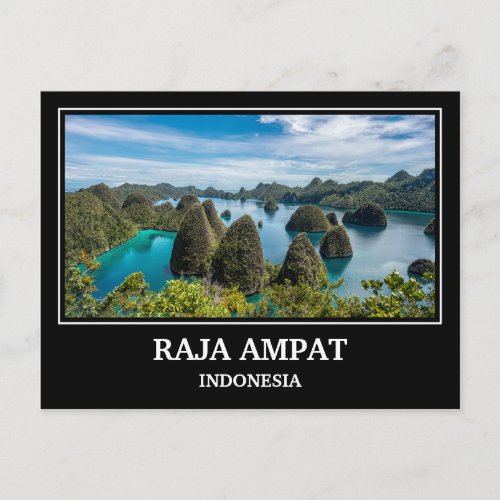 Raja Ampat Indonesia Postcard