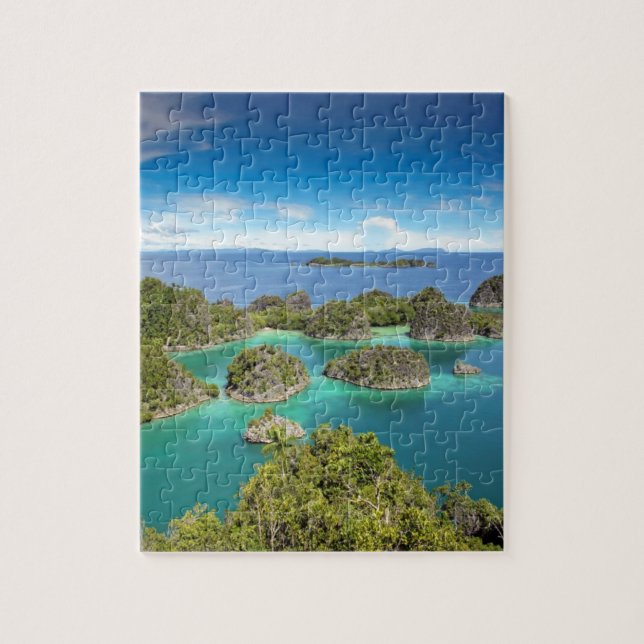 Raja Ampat paradise tropical islands Jigsaw Puzzle (Vertical)