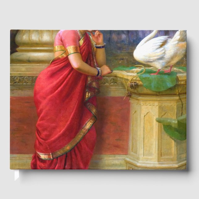 Raja Ravi Varma - Hamsa Damayanti Guest Book (Front)