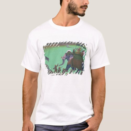 Raja Sarup Singh  of Udaipur on a boar hunt T_Shirt