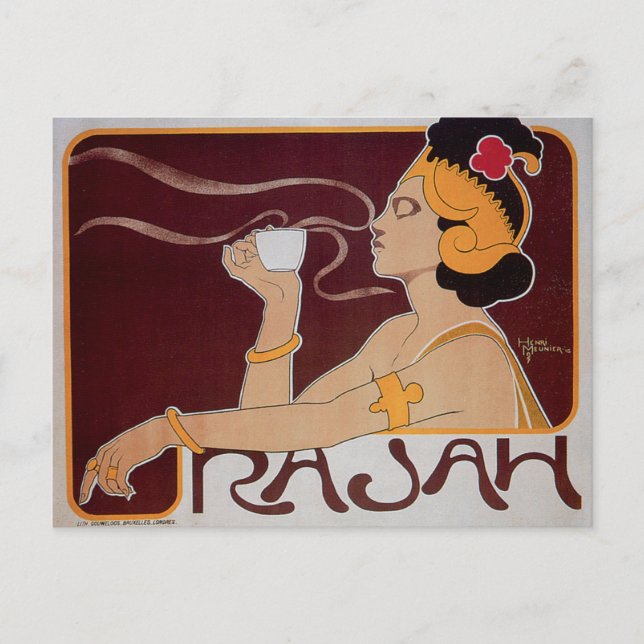 Rajah Coffee Postcard (Front)