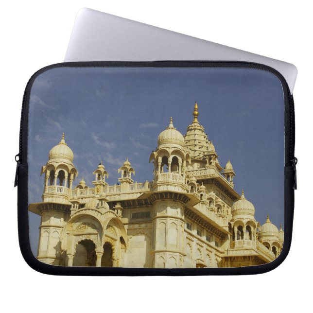 Rajasthan, India A woman standing at and accient Laptop Sleeve (Front)