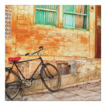 Rajasthan Street Scene: Indian Style Faux Canvas Print