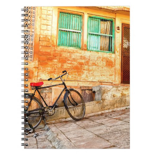 Rajasthan Street Scene Indian Style Notebook