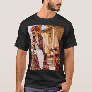 RAJASTHANI HERITAGE TRADITIONAL INDIAN ART T-SHIRT