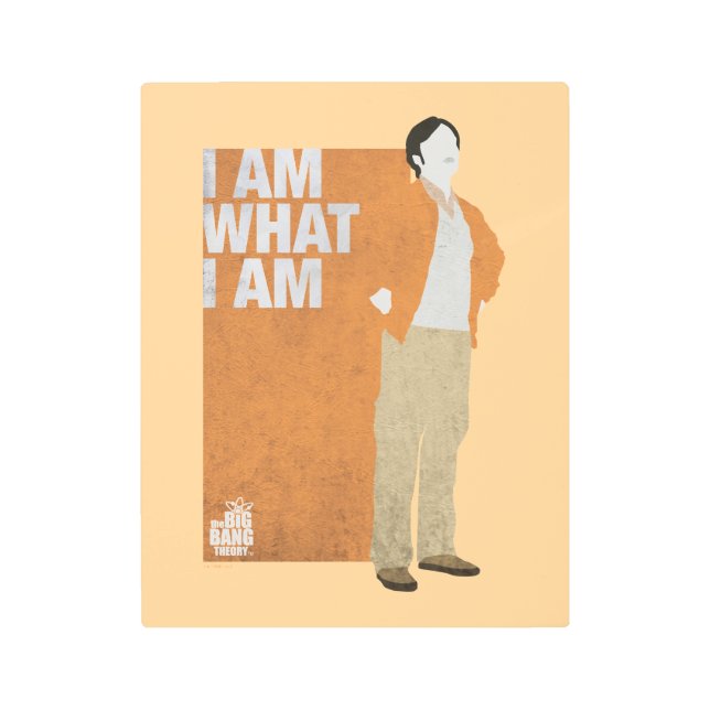 Rajesh | I am What I am Metal Print (Front)