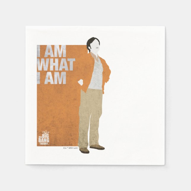 Rajesh | I am What I am Napkins (Front)