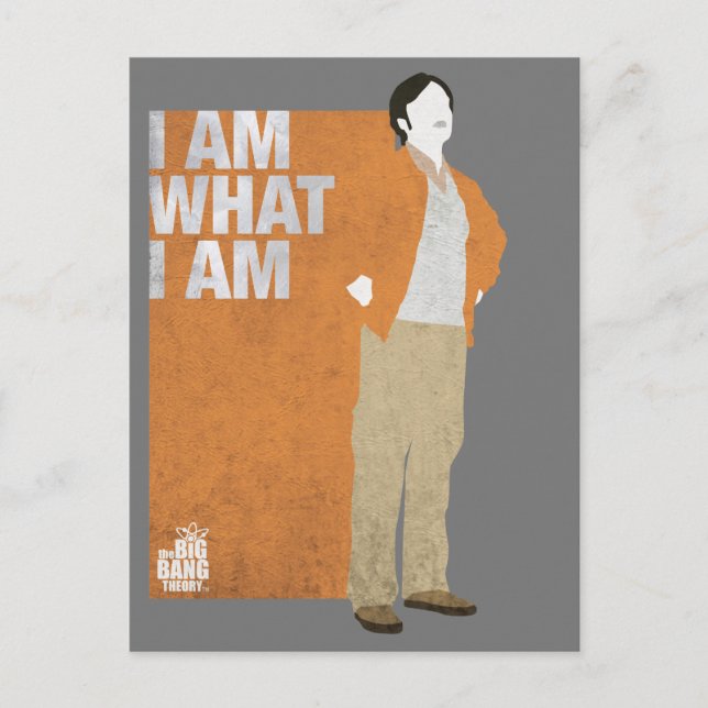 Rajesh | I am What I am Postcard (Front)