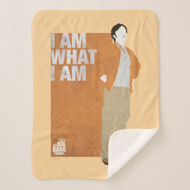 Rajesh | I am What I am Sherpa Blanket (Front)
