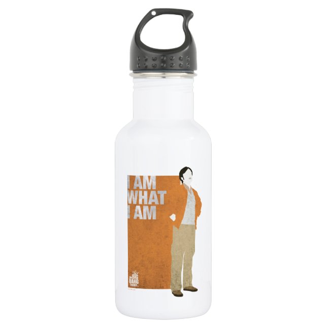 Rajesh | I am What I am Stainless Steel Water Bottle (Front)