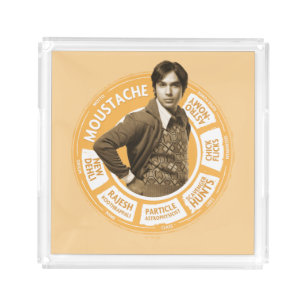 Rajesh Info Graphic Acrylic Tray