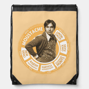 Rajesh Info Graphic Drawstring Bag
