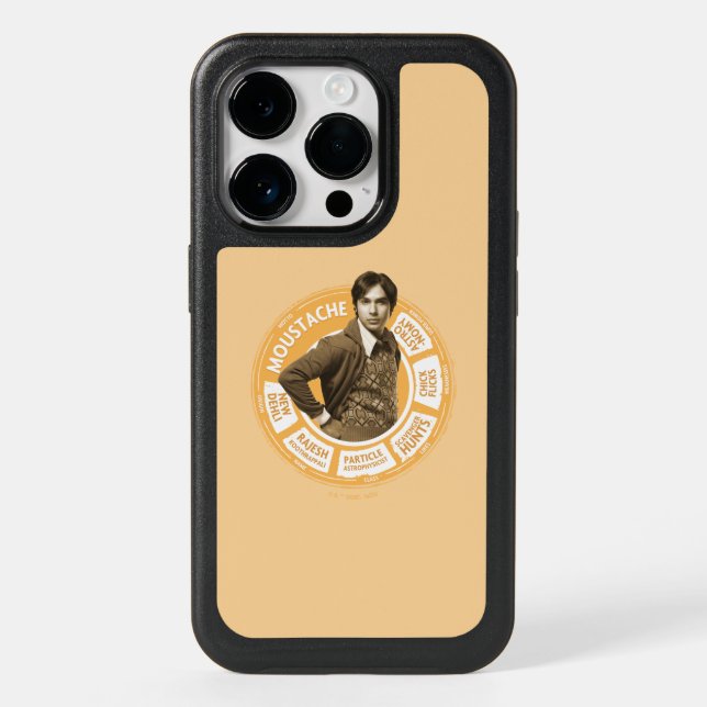 Rajesh Info Graphic Otterbox iPhone Case (Back)