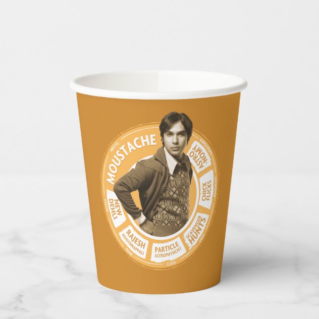 Rajesh Info Graphic Paper Cups (Left)