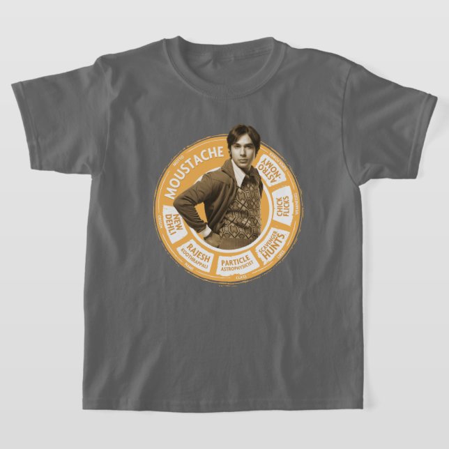 Rajesh Info Graphic T-Shirt (Laydown)