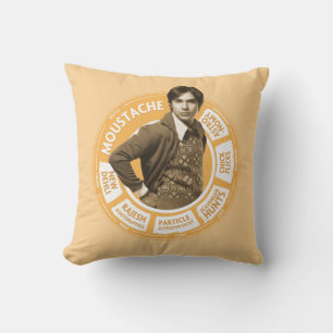 Rajesh Info Graphic Throw Pillow