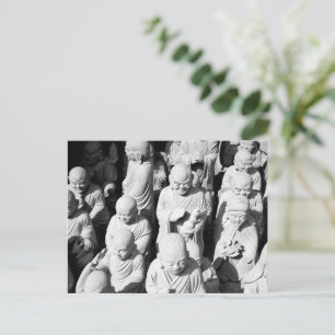 Rakan Statues: Daisho-in, Itsukushima Island Postcard