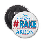 #rake Akron Bottle Opener at Zazzle