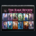 Rake Review 12-Month Calendar<br><div class="desc">Enjoy a new rake every month with this calendar featuring the heroes of The Rake Review series!</div>