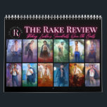 Rake Review 12-Month Calendar<br><div class="desc">Enjoy a new rake every month with this calendar featuring the heroes of The Rake Review series!</div>