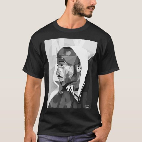 Rakim Hip HOP History T shirt Classic T_Shirt