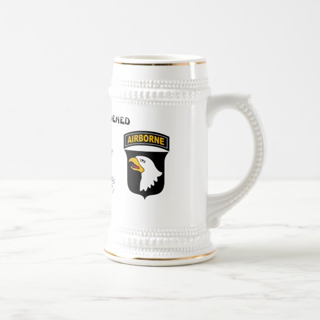 Rakkasan 187th Infantry Regiment Beer Stein (Right)