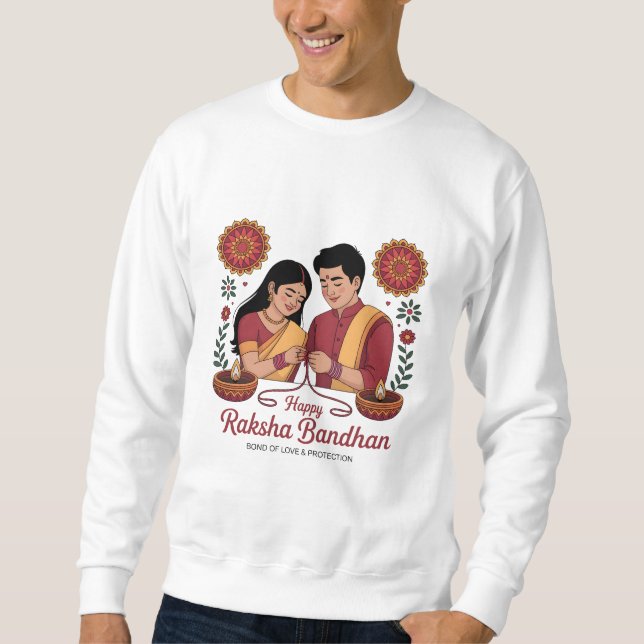 Raksha Bandhan Basic Sweatshirt (Front)