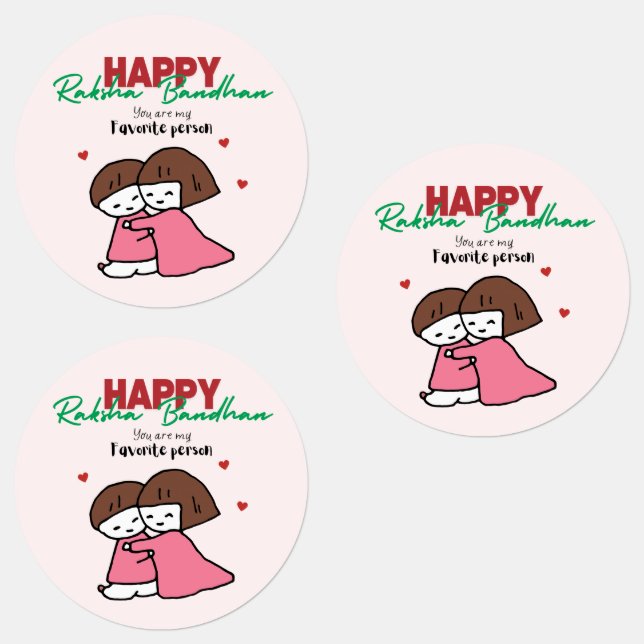 Raksha Bandhan Labels (Group)