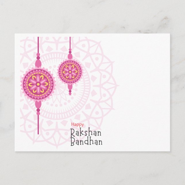 Raksha Bandhan Postcard (Front)