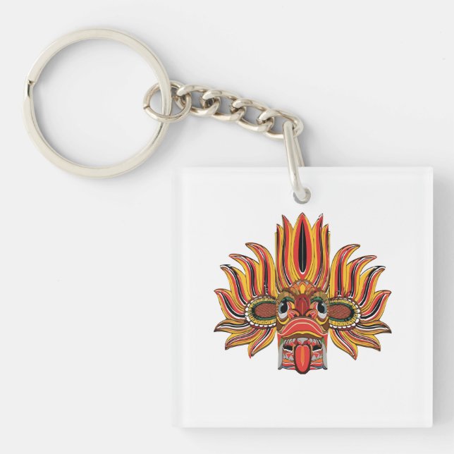 Raksha Keychain (Front)