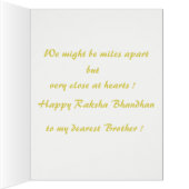 Rakshabandhan Card (Inside (Right))