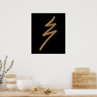 Raku Healing Reiki Symbol Hand Drawn Art