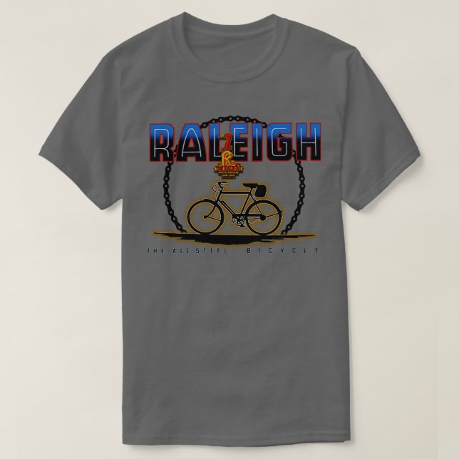 Raleigh Bicycles England T-Shirt (Design Front)