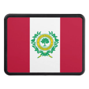 Raleigh city flag hitch cover