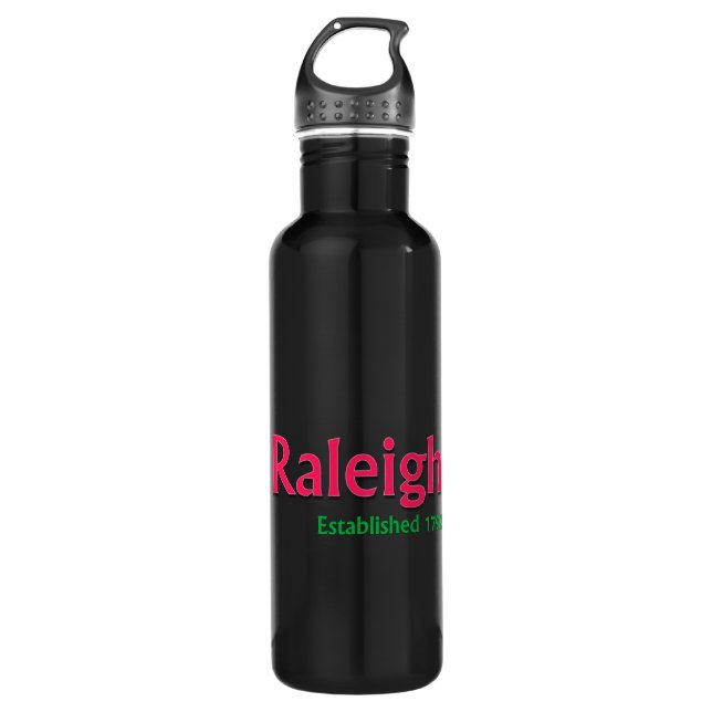 Raleigh Established Water Bottle (24 oz) (Front)