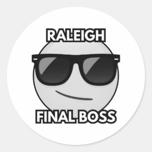 Raleigh Final Boss Cool Emoji Sticker