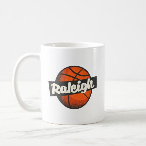Raleigh Hometown Basketball Player Sports    Coffee Mug