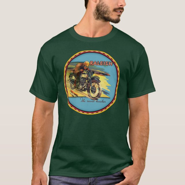 Raleigh Motorcycles sign T-Shirt (Front)
