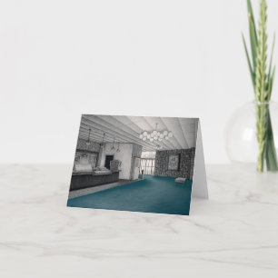 Raleigh, NC - Cardinal Theater Lobby Notecard
