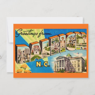 Raleigh NC Map Moving Announcement