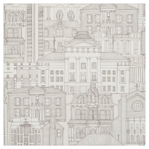 Raleigh NC toile natural Fabric