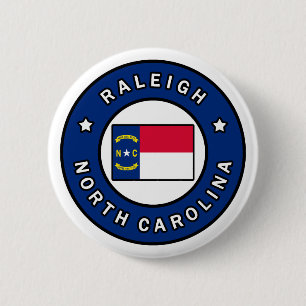 Raleigh North Carolina Button